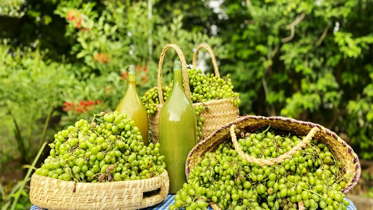 چگونه آبغوره بگیریم؟ آموزش کامل تهیه آبغوره خانگی شفاف و خوش‌طعم