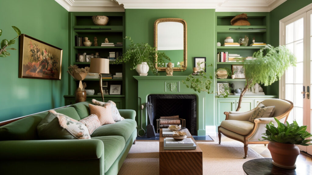 A-living-room-with-a-charming-green-fireplace-mantel-as-a-unique-focal-point-1-1024x574-1
