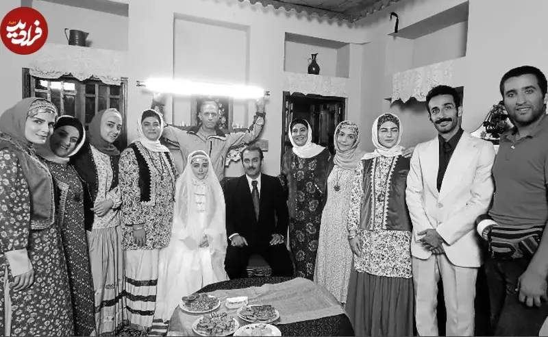 عکس| سفر زمان؛ پشت‌صحنۀ عروسی «ستاره» در سریال «سوجان»