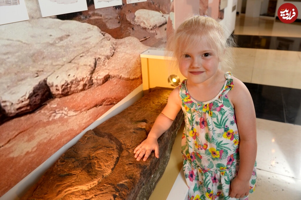 کشف فسیل ۲۲۰ میلیون‌ساله توسط دختر ۴ ساله!