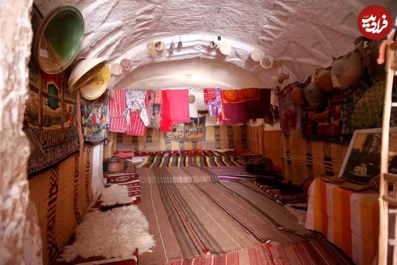 خانه‌های شگفت‌انگیز «زیرزمینی» در کشور لیبی
