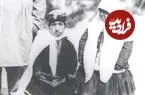 تصویر| سفر به تاریخ؛ عکس یادگاری زنان و مردان کوتاه‌قامت دربار ناصرالدین‌شاه