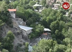 عکس| سفر زمان؛ عکس یادگاری سه مرد در یکی از روستاهای شمیران؛ 80 سال قبل