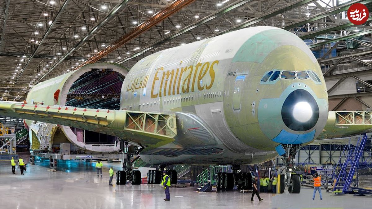 ببینید؛ نگاهی به مراحل تولید هواپیماهای ایرباس A380 و بلوگا در فرانسه 
