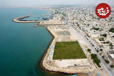 (عکس) ایران قدیم؛ چشم اندازی از «شهر بوشهر و خلیج فارس» در سال 1352