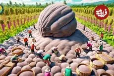 ببینید| چگونه کشاورزان مکزیکی دانه های چیا را برداشت می کنند؟