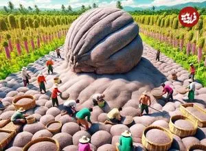 ببینید| چگونه کشاورزان مکزیکی دانه های چیا را برداشت می کنند؟