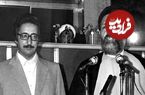 عکس؛ سفر در زمان؛ «بنی صدر، آیت الله طالقانی، شهید بهشتی و هاشمی رفسنجانی» در سنندج؛ سال 58