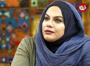 عکس هنری نرگس آبیار در قاب شیشه‌ایِ سووشون