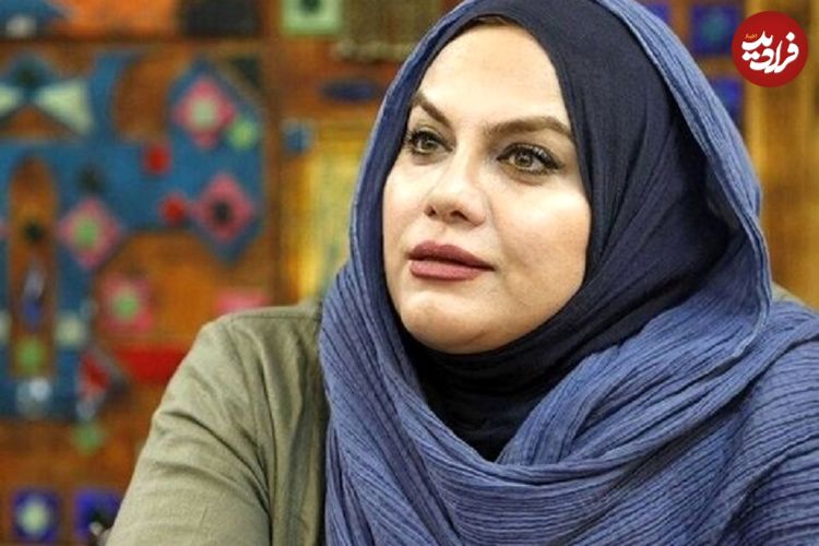 عکس هنری نرگس آبیار در قاب شیشه‌ایِ سووشون
