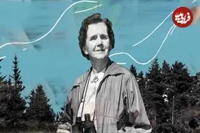 عکس؛ زنی که با یک کتاب زمین را نجات داد