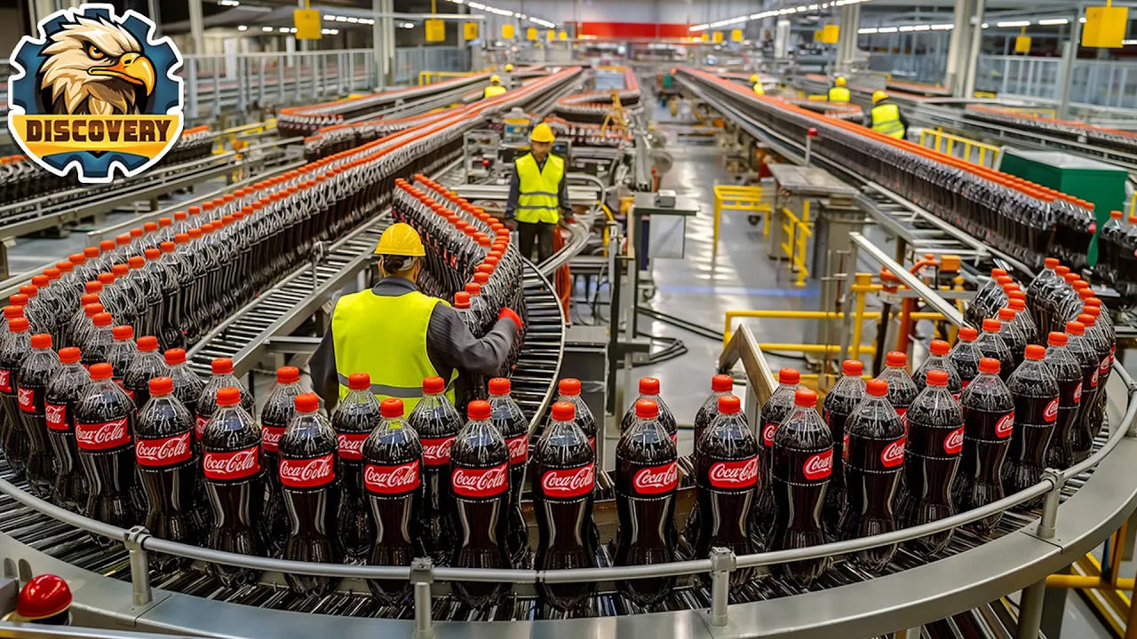 (ویدئو) نوشابه کوکاکولا چگونه در کارخانه تولید می شود؟