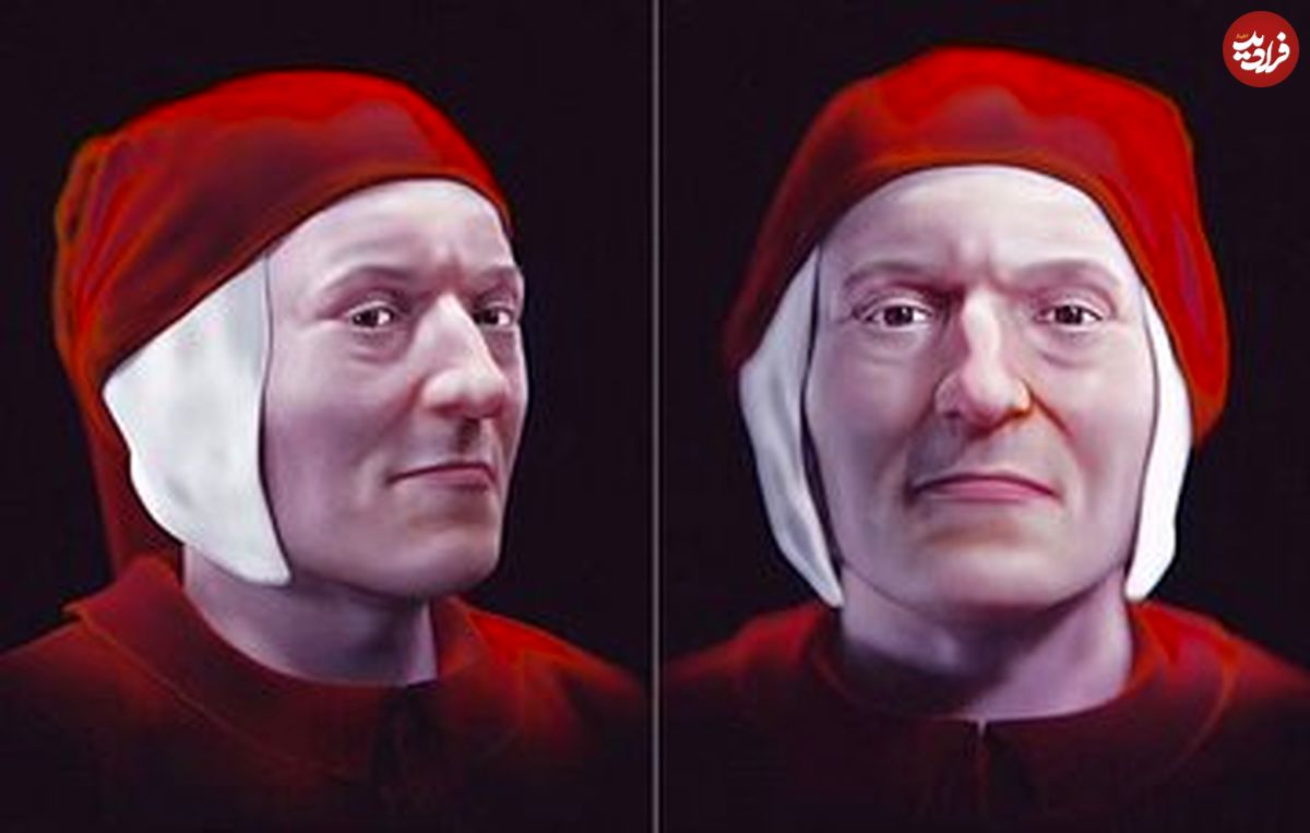 (عکس) بازسازی چهره واقعی شاعر مشهور پس از ۷۰۰ سال