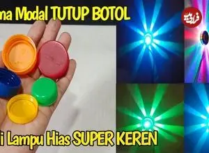 ببینید| با در نوشابه این چراغ های زیبا را بسازید