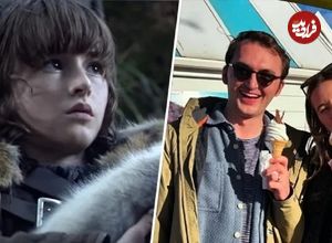 تصاویر؛ برن استارک سریال «بازی تاج و تخت» ازدواج کرد! تصاویری از عروسی ایزاک همپستد رایت