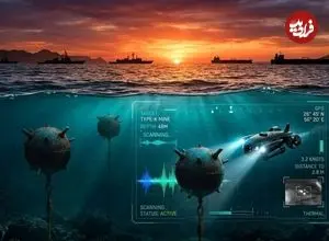 تصاویر| «مین‌ دریایی» چیست؟ / آشنایی با سلاحی ارزان اما خطرناک