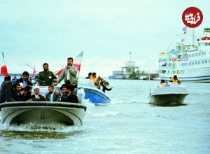 (عکس) سفر به ایران قدیم؛ هاشمی‌رفسنجانی با انتقاد از روسیه: تنگه هرمز را می‌بندیم!