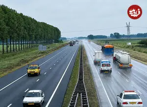 آیا آسفالت‌های هلند آب را جذب می‌کنند؟ راز خشک‌بودن بزرگراه‌ها در زیر باران