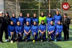 تصاویر؛ مرجانه گلچین فوتبالیست شد!