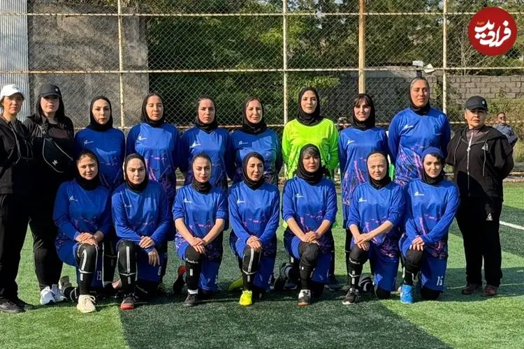 تصاویر؛ مرجانه گلچین فوتبالیست شد!