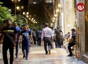 عکس| سفر زمان؛ «خیابان فردوسی تهران» در یک روز برفی؛ دهه 1280 شمسی