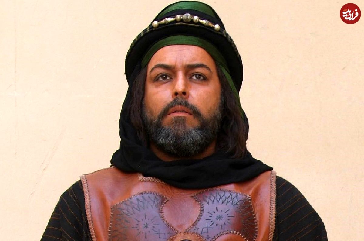 عکس؛ سفر در زمان؛ «زائده» سریال مختار در کنار «عُمَر بن سَعد»؛ سال 1395