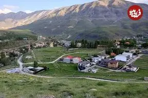 عکس| سفر به ایران قدیم؛ منظره‌ای از یک روستای کوهستانی در مازندران در دوران قاجار