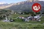 عکس| سفر به ایران قدیم؛ منظره‌ای از یک روستای کوهستانی در مازندران در دوران قاجار