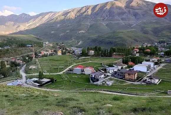 عکس| سفر به ایران قدیم؛ منظره‌ای از یک روستای کوهستانی در مازندران در دوران قاجار