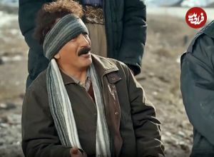 عکس| سفر در زمان؛ «عمو خلیل» سریال نون خ در کنار همسر و پسرش؛ سال 97