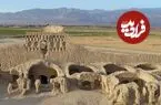 عکس| سفر زمان؛ آمریکایی‌ها با اتومبیل در راه تپه‌حصار دامغان؛ سال 1311