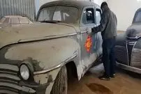 ببینید| مراحل بازسازی کامل خودروی کلاسیک افسانه ای پلیموث 15 مدل سال 1946