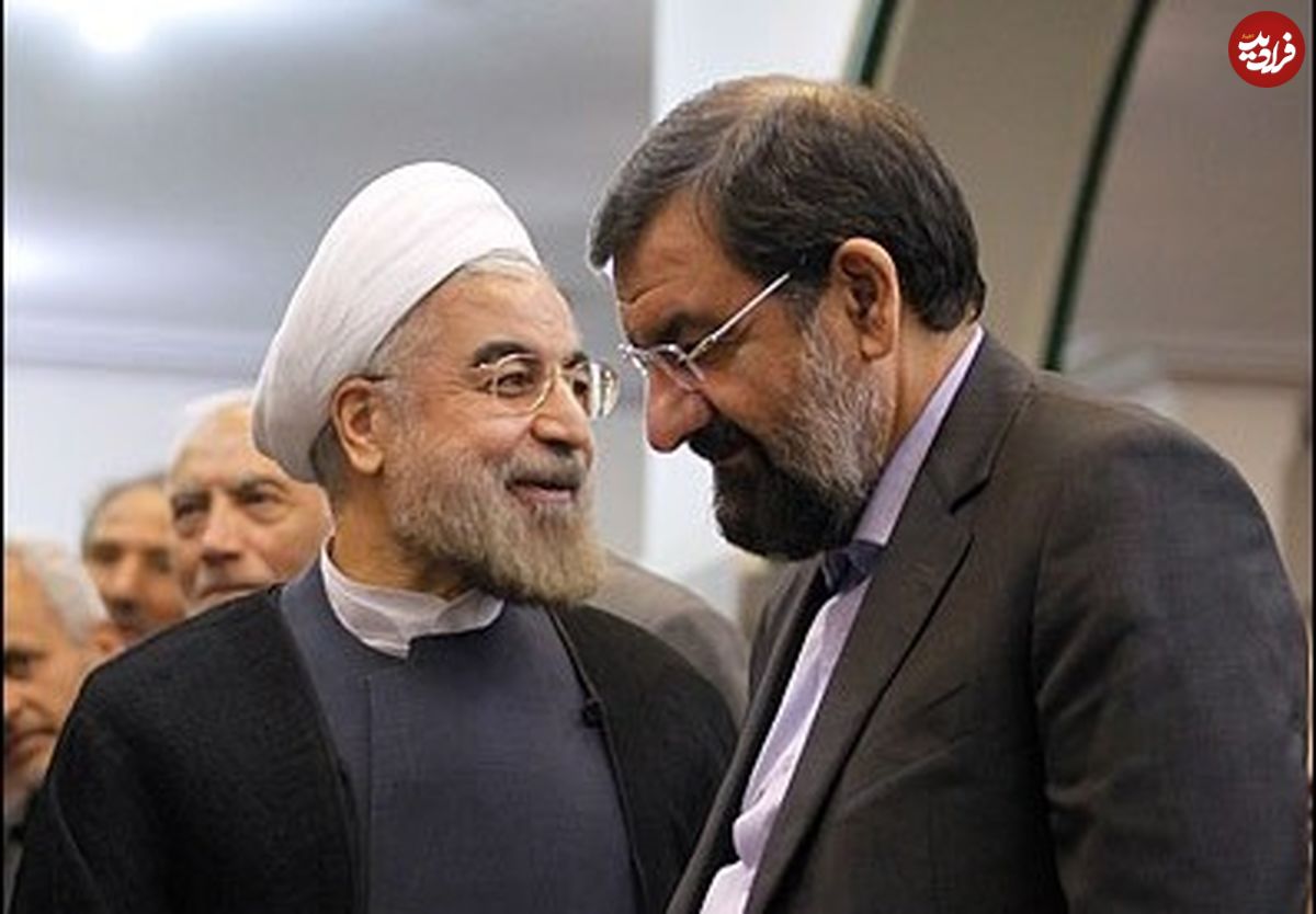 عکس؛ سفر به تاریخ؛ «حسن روحانی و محسن رضایی» در کنار رهبر انقلاب روی عرشۀ ناو جنگی؛ سال 65