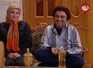 عکس| سفر زمان؛ «رضا عطاران و شهره سلطانی» در پشت صحنه سریال ترش و شیرین؛ سال 86
