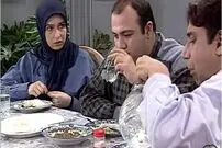 عکس| سفر به گذشته؛ «معصومه کریمی و نصراله رادش» در پشت صحنه زیر آسمان شهر؛ سال 80