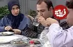 عکس| سفر به گذشته؛ «معصومه کریمی و نصراله رادش» در پشت صحنه زیر آسمان شهر؛ سال 80