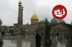 عکس| سفر زمان؛ یک تصویر زیبا از ورودی حرم شاه‌عبدالعظیم در دوران ناصرالدین شاه