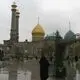 عکس| سفر زمان؛ یک تصویر زیبا از ورودی حرم شاه‌عبدالعظیم در دوران ناصرالدین شاه