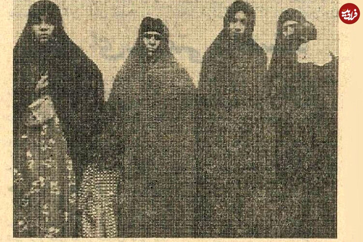 عکس؛ سفر در زمان؛ باند زنان سارق در کاشان دستگیر شدند!