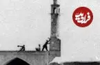 عکس| سفر به ایران قدیم؛ منظرۀ «منارجنبان» در دوران قاجار