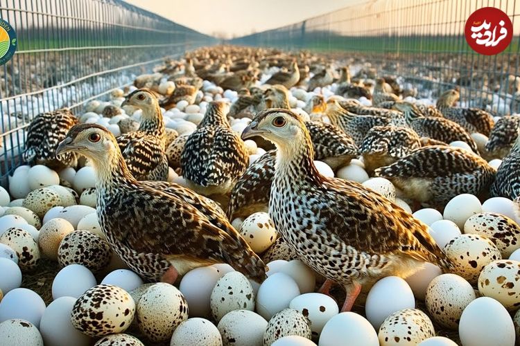 ببینید؛ کشاورزی هوشمند ژاپن: برداشت 70.000 تخم بلدرچین در 24 ساعت 