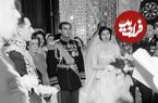 عکس؛ سفر در زمان؛ «ثریا و محمدرضا پهلوی» در حال حرف زدن با طوطی؛ دهه 30