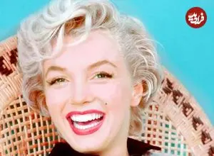 عکس| سفر در زمان؛ «مرلین مونرو 20 ساله» در حال نوشیدن قهوه در کالیفرنیا؛ سال 1324