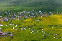 تصاویر؛ زیبایی بهاری پیچ‌وخم‌های رودخانه‌ها در اردهان