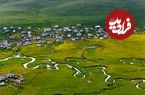 تصاویر؛ زیبایی بهاری پیچ‌وخم‌های رودخانه‌ها در اردهان
