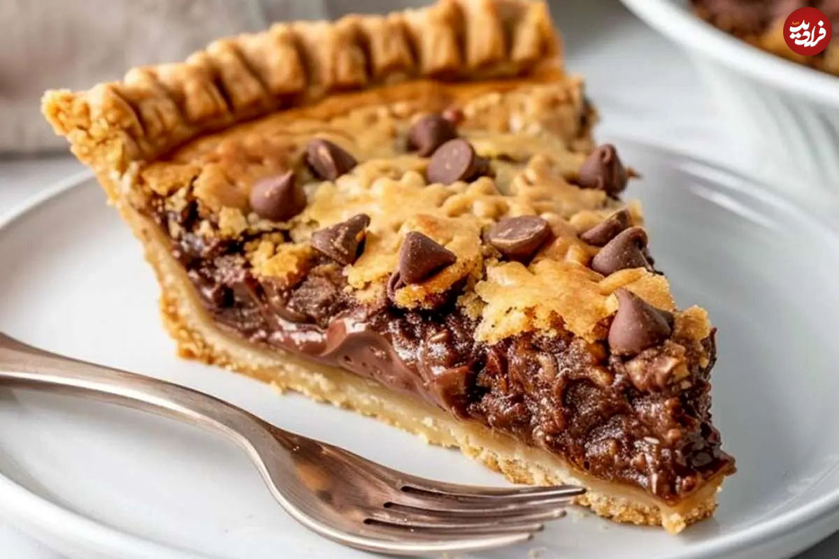 طرز تهیه کوکی پای؛ طعم بهشتی کوکی و شکلات