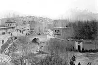 دو عکس دیده نشده و جالب از سرپل تجریش؛ 92 و 112 سال قبل
