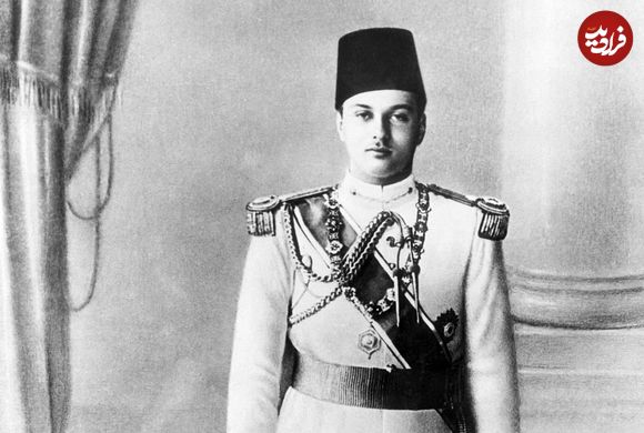 عکس؛ سفر در زمان؛ «پادشاه مصر در کنار خواهرش فوزیه و همسر دوم اش»؛ سال 1329