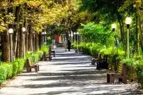 (عکس) تهران قدیم؛ «پارک ساعی، وقتی تازه درختان اش را کاشتند»؛ سال 1342