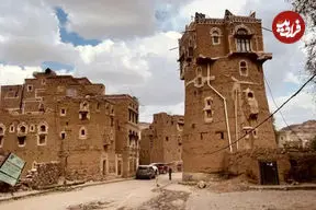 عکس| معماری خیره‌کننده برج‌خانه‌های تاریخی در وادی‌ظهر یمن